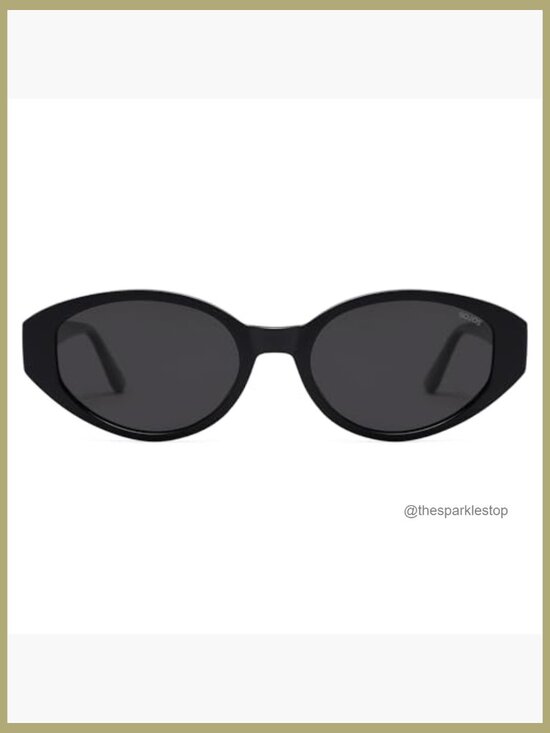 Retro Oval Polarized Sunglasses with Cat Eye Design UV400 Protection main image 3